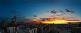 黄昏 晚上