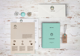 白木头桌面全套品牌样机