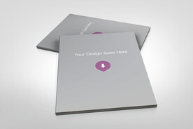 手册浅色背景样机展示模板