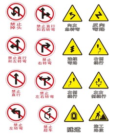禁止路标