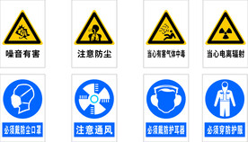 警示牌
