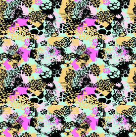 数码 印花 花卉 定位 大花 