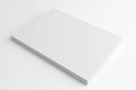 浅色背景简约单页样机模板