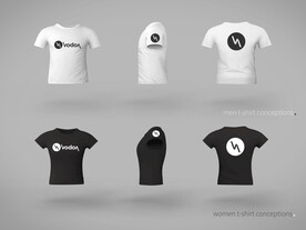 简约衣服VIS样机场景展示素材