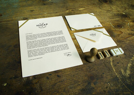 单页印章样机展示模板