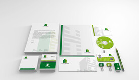 白色背景品牌全套VIS样机模板