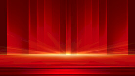 红色背景