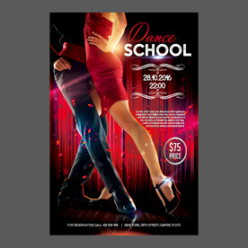 舞蹈培训海报