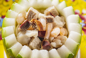 冬瓜牛肉虾仁