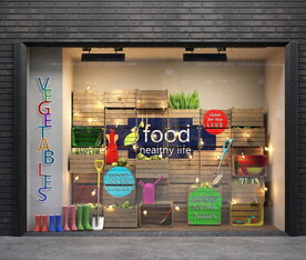 C4D产品橱窗（无灯光 场景）