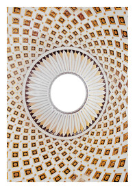 图书馆屋顶装饰画