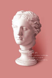 石膏头像装饰画