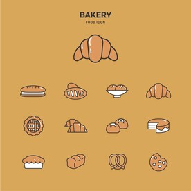 美食餐饮icon图标   