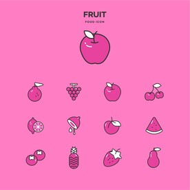 美食餐饮icon图标   