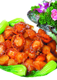 鲍鱼炖土豆