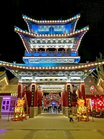 老街夜景
