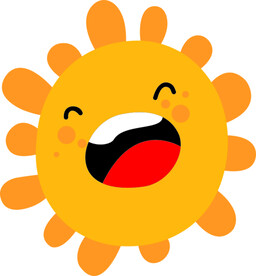 卡通太阳