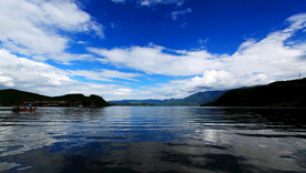 泸沽湖美景