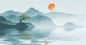 水墨画