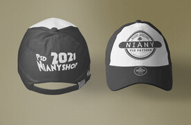 棒球帽样机PSD贴图模板