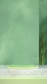 绿色电商质感背景