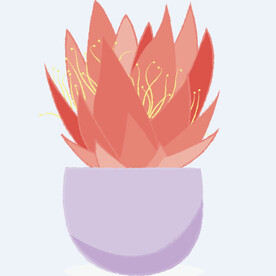 png格式植物花卉手绘素材