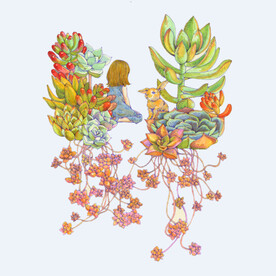 png格式植物花卉手绘素材