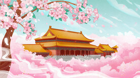 樱花海报