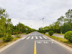 美丽的乡村道路风景