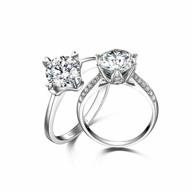 钻石戒指免抠图