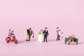 七夕情人节可爱卡通玩偶