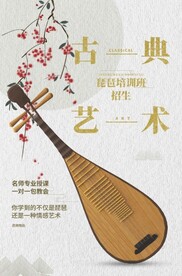 琵琶海报