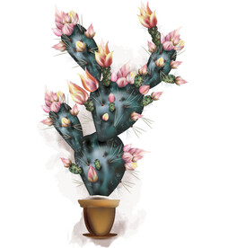 ai格式植物花卉手绘素材