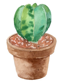 ai格式植物花卉手绘素材