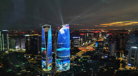 双子塔夜景
