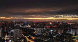 成都的夜景