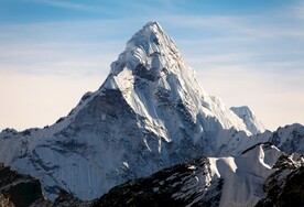 冬季雪山