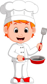 卡通厨师