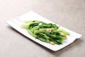 拍蒜生炒增城菜心