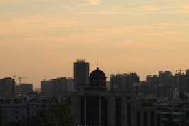 晚霞日落夕阳西下彩云黄昏傍晚