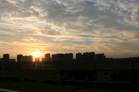 晚霞日落夕阳西下彩云黄昏傍晚