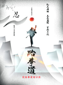 跆拳道海报