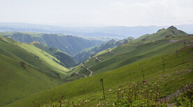 美丽的独库公路美景