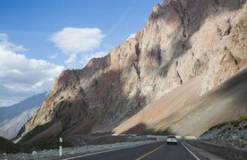 美丽的独库公路美景