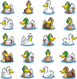 卡通鸭