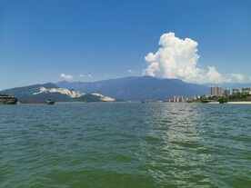 海岸远景