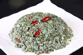 榆钱儿麦饭