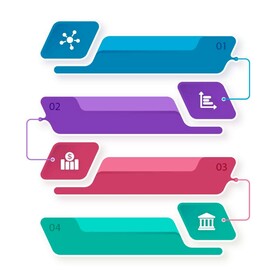 流程信息图形模板