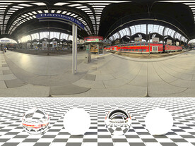 C4D城市街道贴图HDR贴图