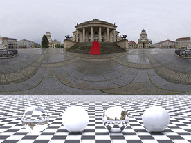 C4D城市街道贴图HDR贴图